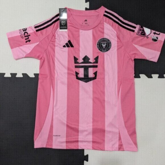 Messi #10 Inter Miami CF 25/26 Home Pink Adidas Jersey - Picture 1 of 12